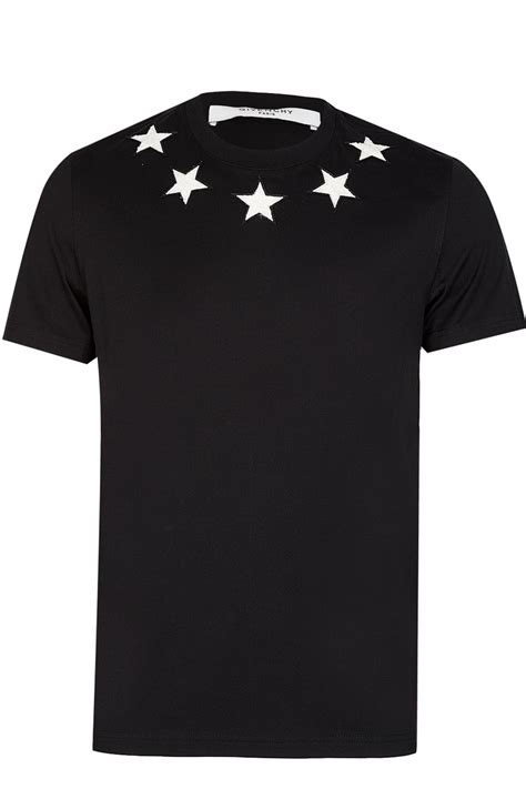 givenchy star t-shirt|Givenchy graphic t shirt.